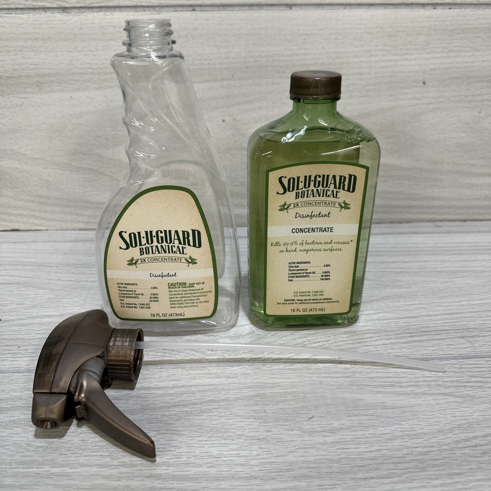 MELALEUCA Sol-U-Guard Botanical 2X Disinfectant 16oz‎ Concentrate 16oz Sprayer